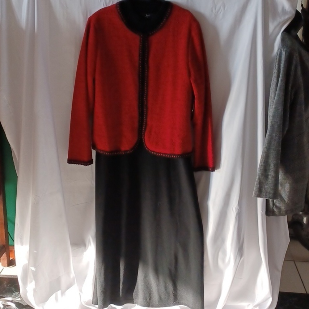 Lennie by Nina Leonard dress jacket xl